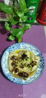 Make Soybeans steamed mackerel step 7