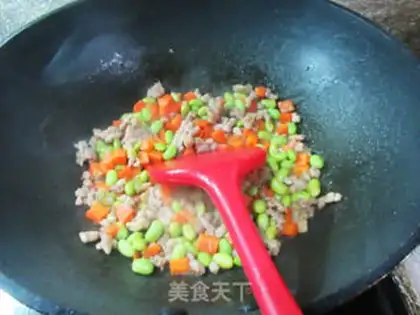 Make Meat carrots, beans step 8