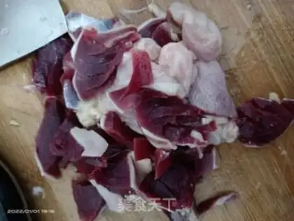 Make Duck kidney soup step 1