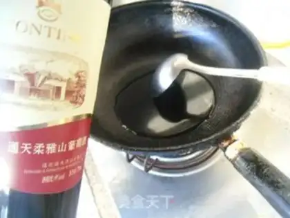 Make Red chicken willow step 7