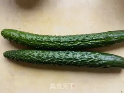 Make Red-oil cucumber step 0