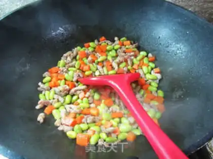 Make Meat carrots, beans step 11