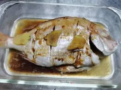 Make Onion sledfish step 6