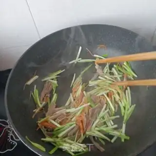 Make Garlic lamb step 9