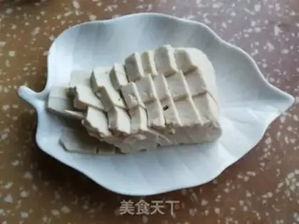 Make Cabbage tofu step 1