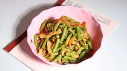 Make ♪ The meats burn the beans ♪ step 6