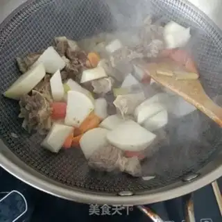 Make The radish stew step 10