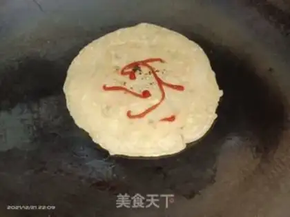 Make Homemade hand grab cake step 4