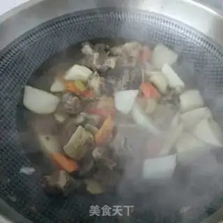 Make The radish stew step 11