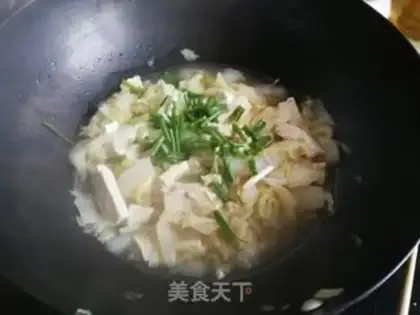 Make Cabbage tofu step 5