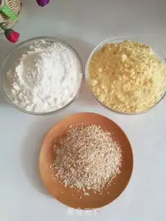 Make Corn paste oatmeal step 0