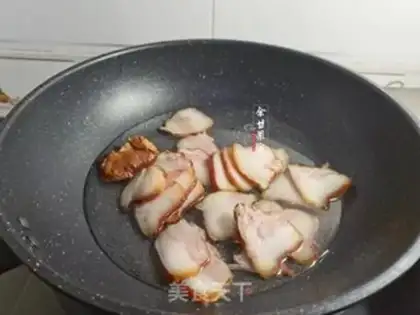 Make Garlic pork step 2