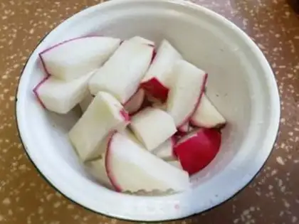 Make Salted radish step 2