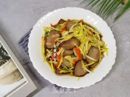 Make Garlic pork step 5