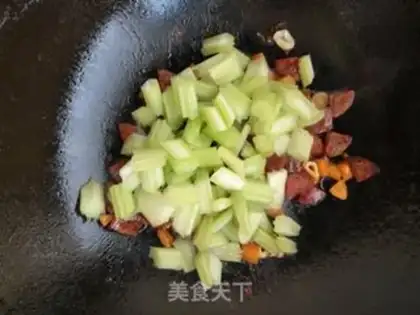 Make Weenie fried celery step 5