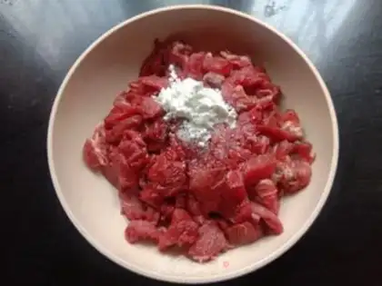 Make Beef with pepper onion step 2