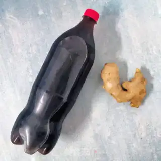 Make Coke ginger tea step 0