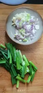 Make Garlic tofu step 1