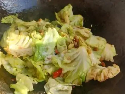 Make Soy cabbage step 9