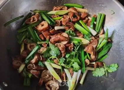Make Garlic intestines step 3
