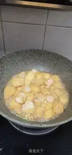 Make Garlic tofu step 6