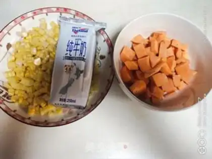Make Potato corn paste step 0
