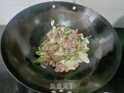 Make Beef with pepper onion step 8
