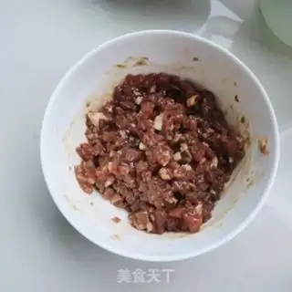 Make Colored cabbage dumplings step 1