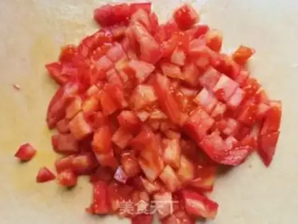 Make Tomato spinach soup noodles step 1