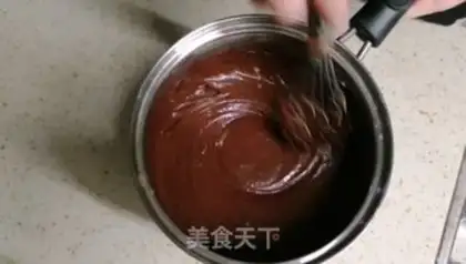 Make Twinberry chocolate mousse step 1