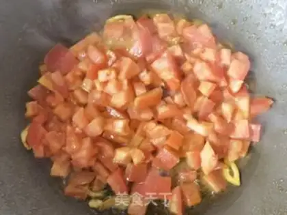 Make Tomato spinach soup noodles step 3