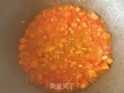 Make Tomato spinach soup noodles step 4