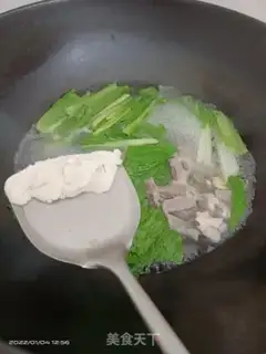 Make Scrawny mustard soup step 2
