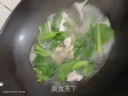 Make Scrawny mustard soup step 3