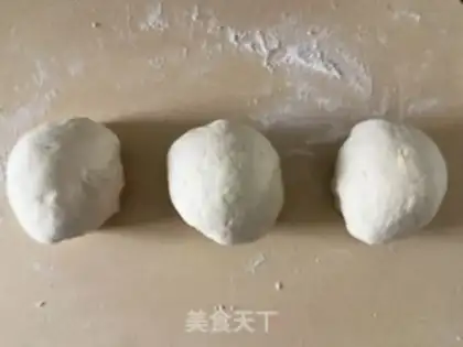 Make Three-colored rolls step 10