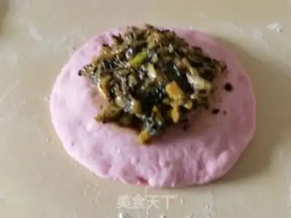 Make Spicy oil buns step 12