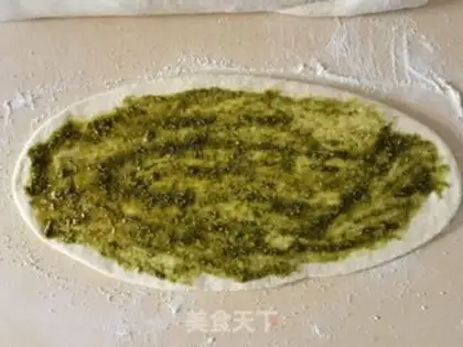 Make Three-colored rolls step 13