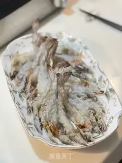 Make Garlic shrimp step 1