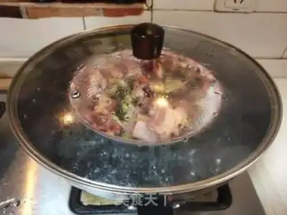 Make Bean evaporated ribs step 2