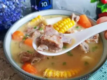 Make Corn steak soup step 13
