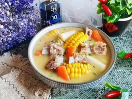 Make Corn steak soup step 15