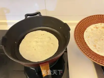 Make Samurai vegetable burrito step 5