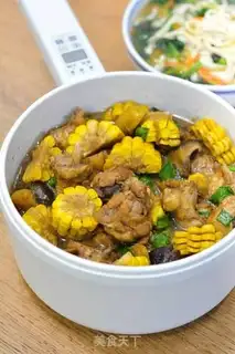 Make Chicken wing corn stew step 7