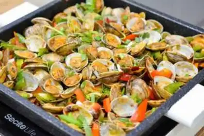 Make Spicy clams step 7