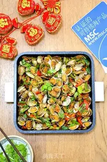 Make Spicy clams step 8