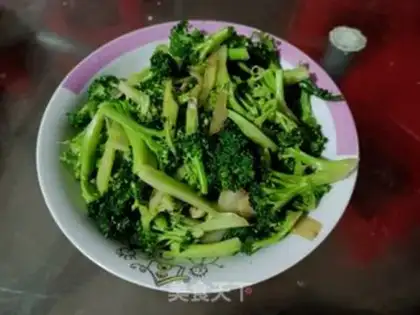 Make Fried blue flowers step 6