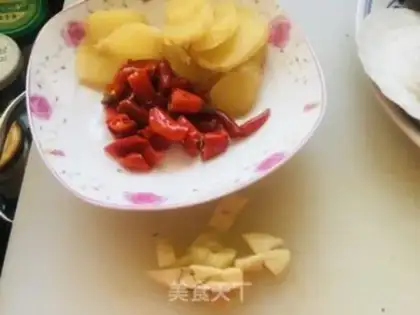 Make Garlic sauce and duck step 1
