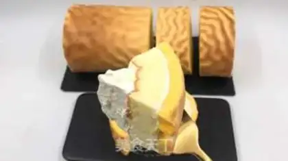 Make Home-skin cake roll step 22