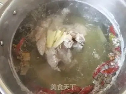 Make White leg step 5