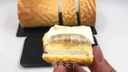 Make Home-skin cake roll step 24